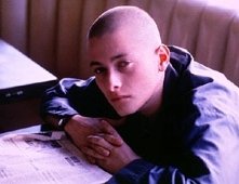 Edward Furlong in una scena di American History X