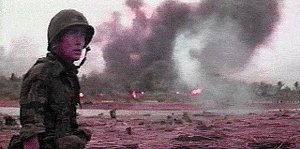 Martin Sheen in una scena di Apocalypse Now