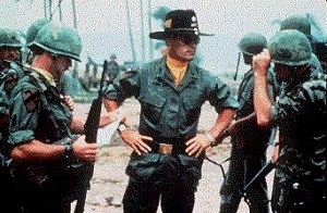 Robert Duvall in una scena di Apocalypse Now