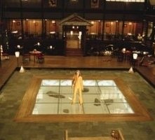 Uma Thurman in una scena di Kill Bill: Volume 1