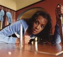 Vivica A. Fox in una scena di Kill Bill: Volume 1