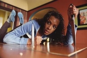 Vivica A. Fox in una scena di Kill Bill: Volume 1