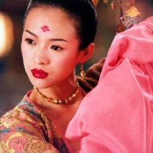 Zhang Ziyi in una scena del film La foresta dei pugnali volanti