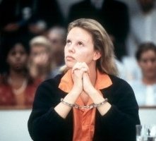 Charlize Theron in una scena di Monster