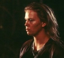 Charlize Theron in una scena di Monster