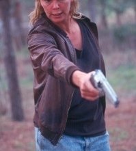 Charlize Theron in una scena di Monster