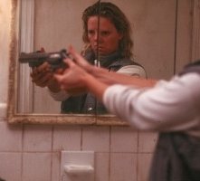 Charlize Theron in una scena di Monster