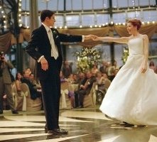 Jason Biggs e Alyson Hannigan in una scena di American Pie - Il matrimonio