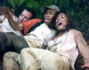 Johnny Messner, Eugene Byrd and Salli Richardson in una scena di Anaconda: alla ricerca dell'orchidea maledetta