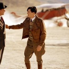 Leonardo DiCaprio e John C. Reilly in una scena di The Aviator