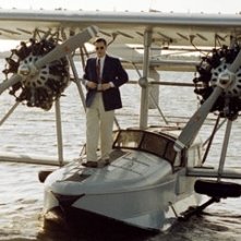 Leonardo DiCaprio in una scena del film The Aviator