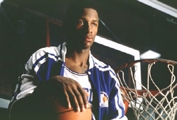 Ray Allen in una scena di He Got Game