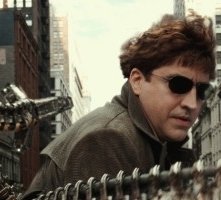 Molina in una scena di Spider-Man 2