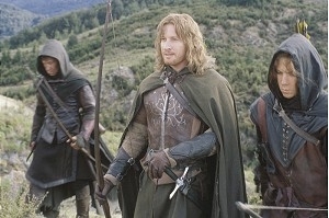 David Wenham in una scena di Il signore degli anelli - Le due torri