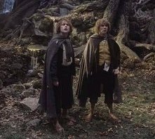 Dominic Monaghan E Billy Boyd In Una Scena Di Il Signore Degli Anelli Le Due Torri 6095