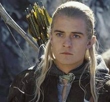 Orlando Bloom in una scena di Il signore degli anelli - Le due torri