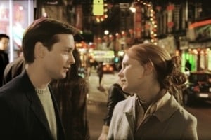 Tobey Maguire e Kirsten Dunst in una scena di Spider-Man 2