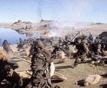 Una immagine del film Il signore degli anelli - Le due torri