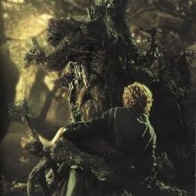 Una scena del film Il signore degli anelli - Le due torri, del 202