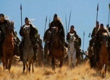 Una scena del film Il signore degli anelli - Le due torri, diretto da Peter Jackson nel 2002