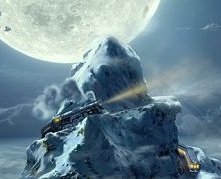 Una immagine tratta dal film Polar Express