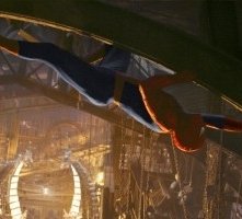 Una scena di Spider-Man 2