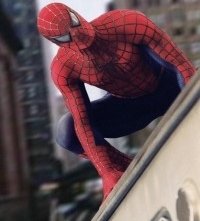L'uomo ragno in unna scena di Spider-Man 2