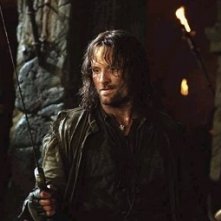 Viggo Mortensen è Aragorn ne Il signore degli anelli - Le due torri