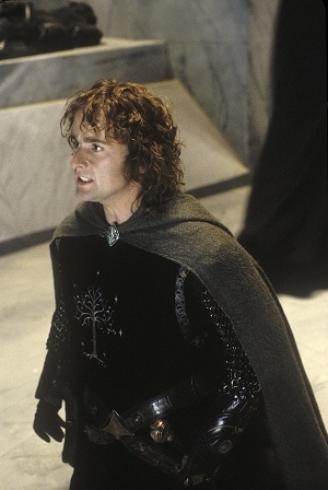 Billy Boyd in una scena di Il signore degli anelli - Il ritorno del re