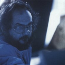 Kubrick sul set di Shining