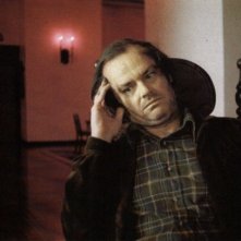 Jack Nicholson in una scena di Shining