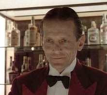 Joe Turkel in una scena di Shining
