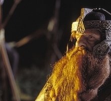 John Rhys-Davies in una scena di Il signore degli anelli - Il ritorno del re