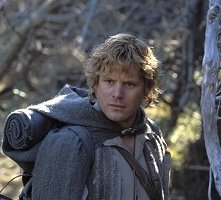 Sean Astin in una sequenza di Il signore degli anelli - Il ritorno del re