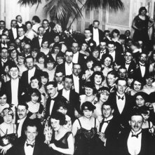 Una scena di Shining, in primo piano Jack Nicholson