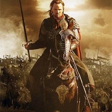 Viggo Mortensen in una sequenza di Il signore degli anelli - Il ritorno del re