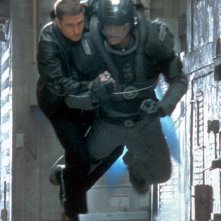 Tom Cruise in una scena di Minority Report