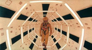 Una scena del film 2001: odissea nello spazio