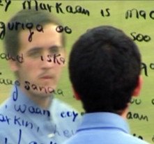 Matteo Rulli in una scena de 'Un silenzio particolare'