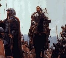 Russell Crowe in una scena de Il Gladiatore
