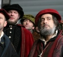 Al Pacino e Allan Corduner in una scena di Il Mercante di Venezia