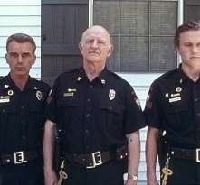 Billy Bob Thornton Peter Boyle e Heath Ledger in una scena di Monster's Ball - L'ombra della vita