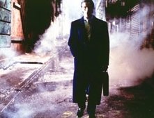 Christian Bale in una scena di American Psycho