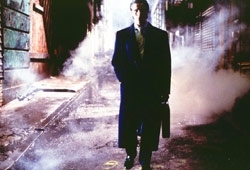 Christian Bale in una scena di American Psycho