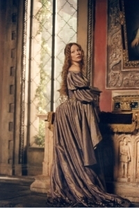 Lynn Collins in una scena di Il Mercante di Venezia