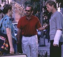 Jack Nicholson, Skeet Ulrich e Helen Hunt in una scena di Qualcosa è cambiato