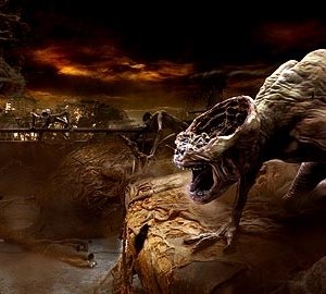 Una scena del film Constantine