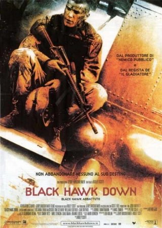 La locandina di Black Hawk Down