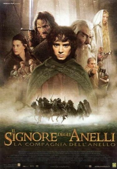 La locandina di Il signore degli anelli - La compagnia dell'anello
