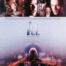 La locandina di A.I. intelligenza artificiale